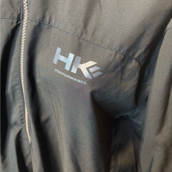 Men Hawke & Co Black Windbreaker - Picture 3 of 11